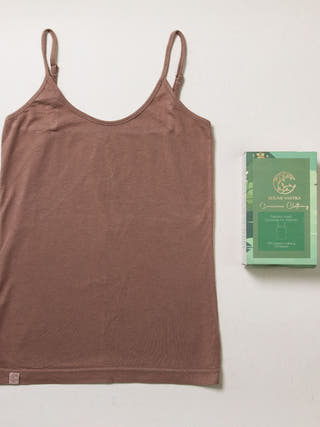 Womens Plant-Dyed Comfortable Cotton Innerwear Camisole