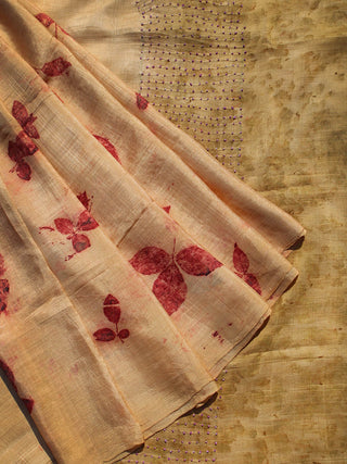 Banana Silk Parvati Saree Multicolor BAGEEYA