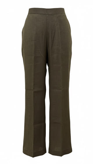 Olive Straight Leg Pants