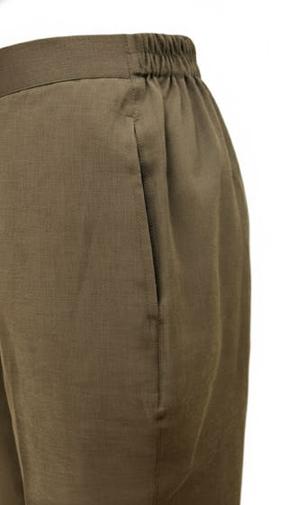Olive Straight Leg Pants