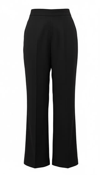 Black Straight Leg Pants