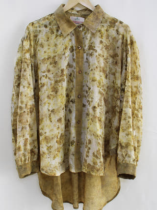 Mul Forest Shirt Yellow BAGEEYA