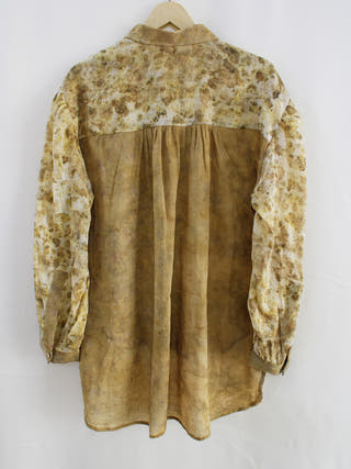 Mul Forest Shirt Yellow BAGEEYA