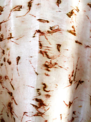 Mashru Nebula Crop Top Grey BAGEEYA