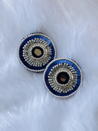 Chikki Studs (Black) Studio Naach