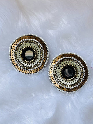 Chikki Studs (Blue) Studio Naach