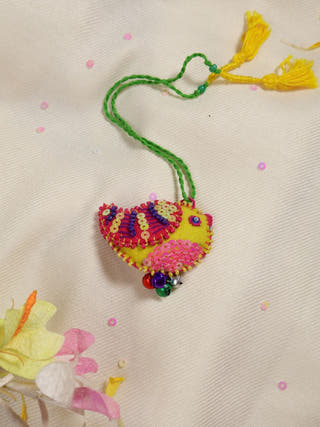 Hand Embroidered Little Bird Lumba
