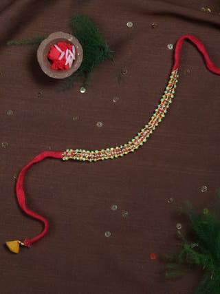 Blanket Stitch Rakhi - Set of 2