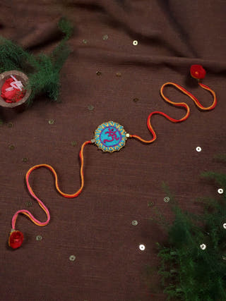 Aum Mandala Rakhi - Set of 2