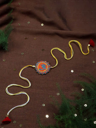 Aum Mandala Rakhi - Set of 2