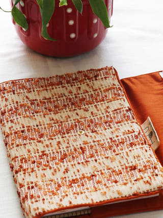 Handloom Multipurpose Notebook Case With Notebook
