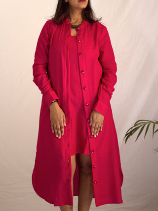 Sun kissed Tulip Pink Dress TARI: the loom theory