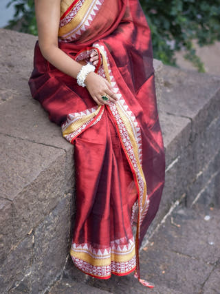 Laal Ruhaani Saree