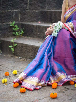 Baingani Ruhaani Saree
