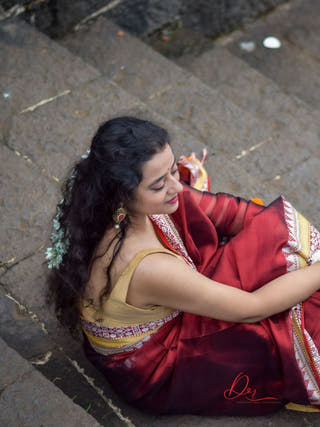 Laal Ruhaani Saree