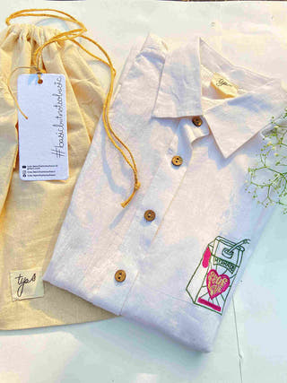 The High Drate On Love Shirt Off White Tyas