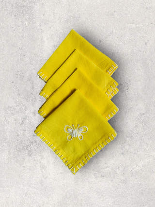 Anthophile Cocktail Napkin (Set of 2)