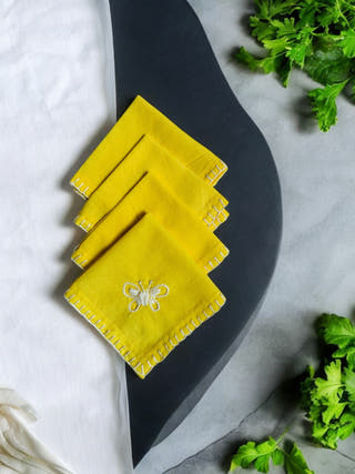 Anthophile Cocktail Napkin (Set of 2)