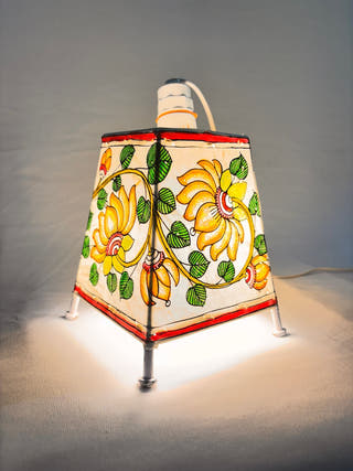 Lotus Design Table Lamp - Multicolor