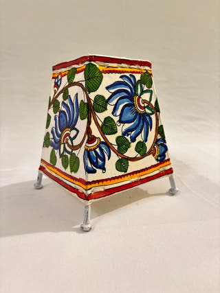 Lotus Design Table Lamp - Multicolor