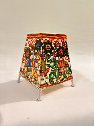 Elephant Table Lamp - Multicolor