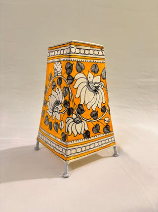 Lotus Design Table Lamp - Yellow