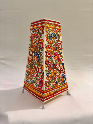 Tholu Bommalata Lotus Lamp