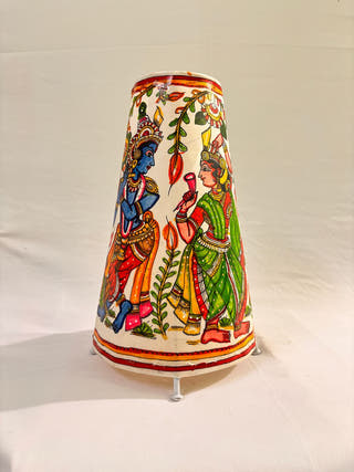Radha Krishan Tholu Table Lamp