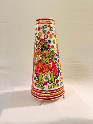 Ramayana Tholu Bommalata Table Lamp