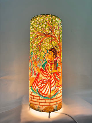 Ramayana Table Lamp