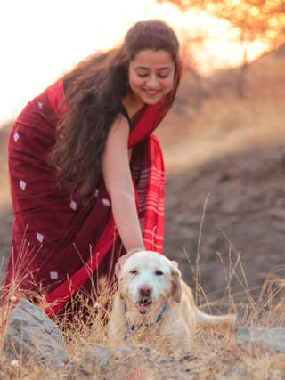Burgundy Beauty Saree