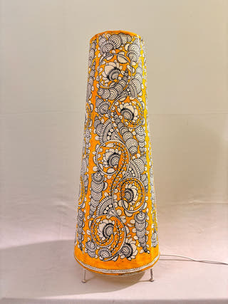 Tholu Bommalata Lotus Floor Lamp