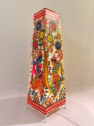 Radha Krishan Tholu Floor Lamp