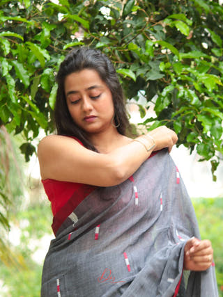Grey Matter Saree