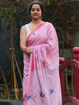 Power Pink Saree