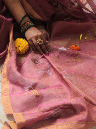 Pyyazi Tulip Saree