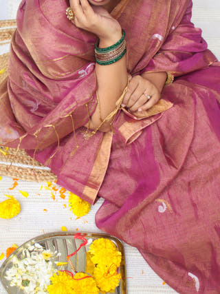 Pyyazi Tulip Saree