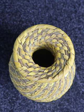 Small Sabai Grass Flower Pot