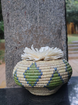 Sabai Grass Flower Vase