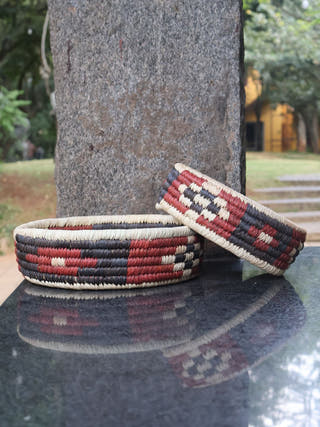 Sabai Grass Tray | Set of 2