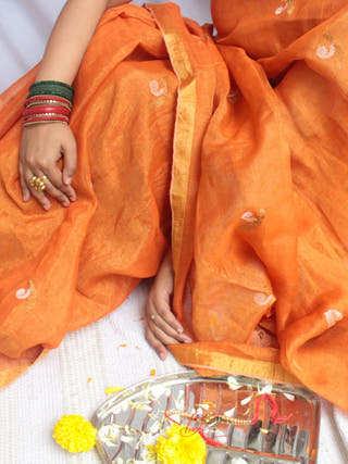 Naarangi Tulip Saree