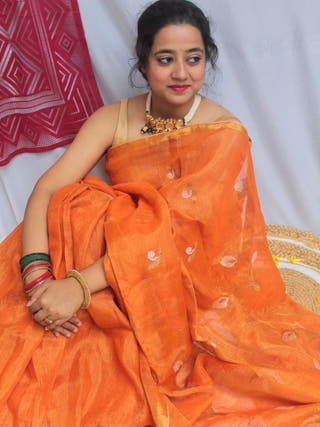 Naarangi Tulip Saree