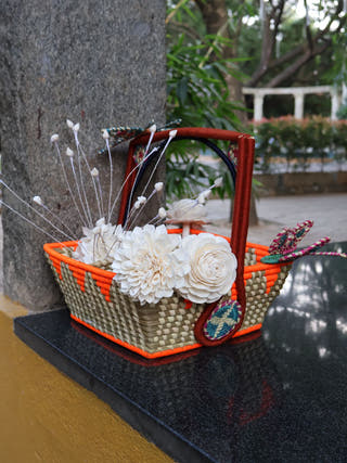 Sabai Grass Gift Basket