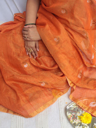 Naarangi Tulip Saree