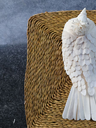 Handcrafted Pigeon Shola Art