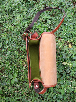 Embroidered Shoulder Side Bag