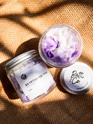 Egyptian Cotton Whipped Soap BATTI AND CO