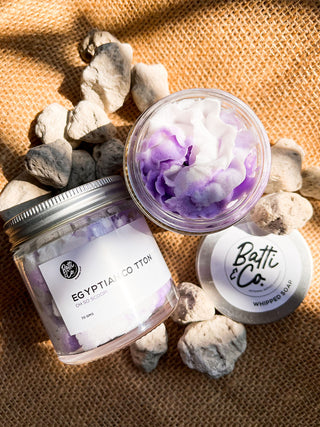 Egyptian Cotton Whipped Soap BATTI AND CO