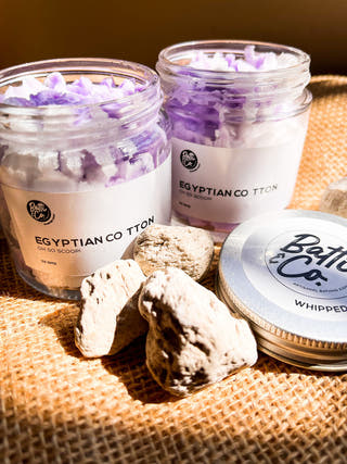 Egyptian Cotton Whipped Soap