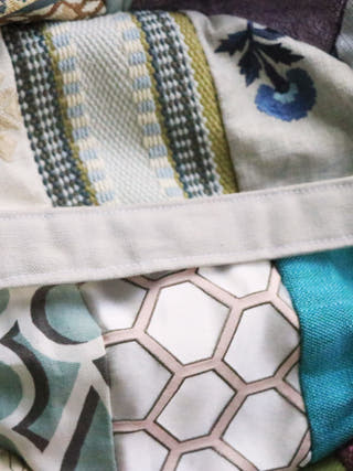 Printed Pastels Beanbag Cover